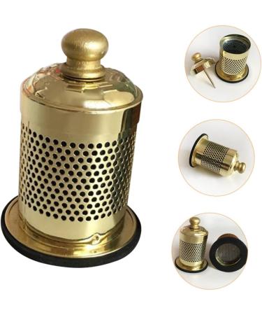 Gleavi 2 Series Moxibustion Box - Copper Golden Moxa Burner & Holder Set - Household Air Purifiers - 2pcs (8x5.7cm) for Healing & Wellness - Buy Online on GoSupps.com
