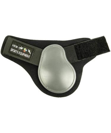 HKM 8551 Fetlock Boots Softopren for Hind Legs - Anatomical Grey/Black for Pony/S - Shop Internationally! - Buy Online on GoSupps.com