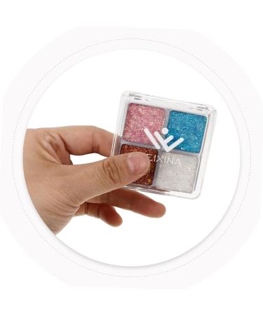 NULYLU 2pcs Glitter Eye Makeup Eyeshadow for Women Eyeshadows Sparkly Eyeshadow Eye Shadow for Women - Buy Online on GoSupps.com