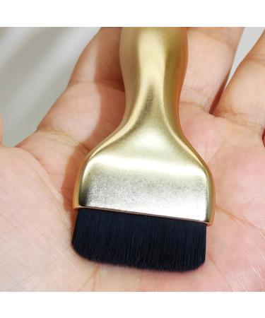 Beaupretty Flat Foundation Brush for Liquid Makeup Liquid Foundation Brush Flat Makeup Brush Makeup Concealer Brush DIY Facial Mask Brush for Cream Powder Golden - Buy Online on GoSupps.com
