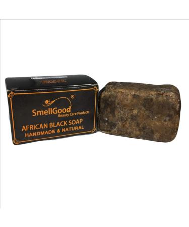 Raw African Black Soap 1lb - Natural Skincare for All Skin Types | Shop Internationally - Buy Online on GoSupps.com