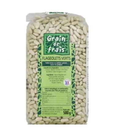 Grain de Frais Flageolet Green France Grain de Frais Pack of 500 g