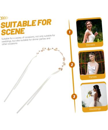 MAGICLULU headgear gajra for hair wedding Fashion manual women's Headband headband hair accessories for bride girl alloy hair accessories teen headpiece Miss - Buy Online on GoSupps.com