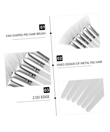 6pcs Beauty Mask Brush Set - Facial Tools for Skin Care Mascara Applicator Fan Brushes | Enhance Your Skincare Routine - Buy Online on GoSupps.com