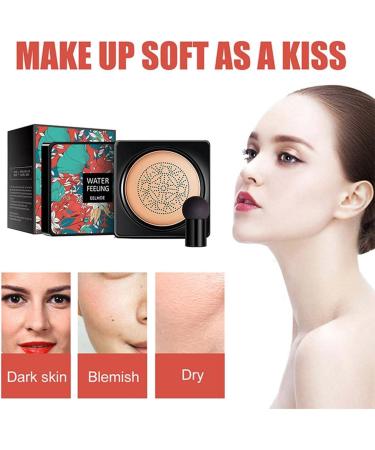 DTT Mushroom Head Air Cushion Air Cushion BB Cream Mushroom Head Foundation Moisturizing BB Cream CC Cream Makeup Long Lasting Matte Concealer Sweet Natural - Buy Online on GoSupps.com