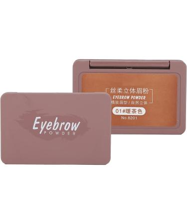  Fockety Fockety Smooth Eyebrow Powder Waterproof and Sweatproof Long-Lasting Eyebrow Powder for Ladies' Daily Makeup 2.5g x 2 Colors - Buy Online on GoSupps.com