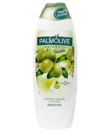 Palmolive: "Latte e Oliva Shower and Bath Cream with Olive & Milk - 22 Fluid Ounces (650ml) Bottle Italian Import