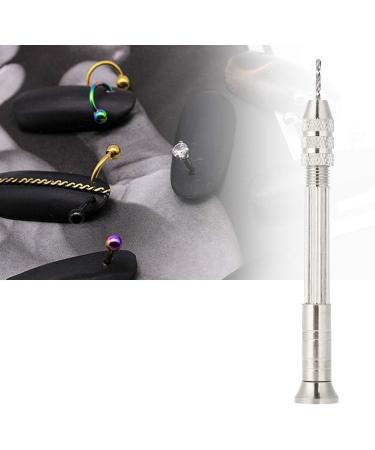 Nail Dangle Charms with Nail Piercing Tool Hand Drill Nail Jewelry Rings Nail Charms Pierced Nail Supplies for Tips Acrylic Gels Decorations - Buy Online on GoSupps.com