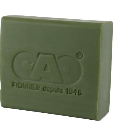 C.A.O. - Authentic Marseille Soap - Solid 100g - Enriched with olive oil - Suitable for sensitive skin babies and pregnant women - Dimensions: 6.8 x 5.7 x 2.4 cm - Buy Online on GoSupps.com