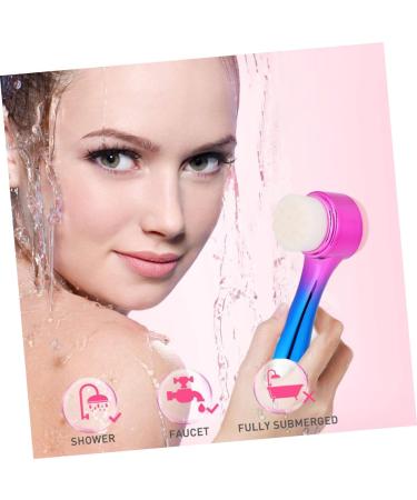 FRCOLOR Multifunctional Facial Cleansing Brush Portable Brush De Doble Cara Manual Face Cleansing Brush Deep Cleaning Brush Facial Cleaning Brush Multifunctional Cleaning Brush 3D - Buy Online on GoSupps.com