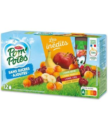 POM'POTES - No Added Sugar Multivarieties 1080G - Pack of 3 - Buy Online on GoSupps.com