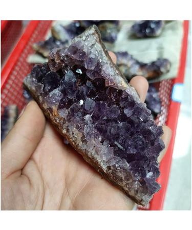 Crystal Hole Stone Crafts Natural Amethyst Geode Quartz Cluster Crystal Specimen Crystal Hole - Buy Online on GoSupps.com
