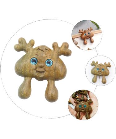 Coheali Green Sandalwood Nose Scratch Snail Eye Acupuncture Massager - Mini Meridian Device for Optimal Eye Relief - Buy Online on GoSupps.com