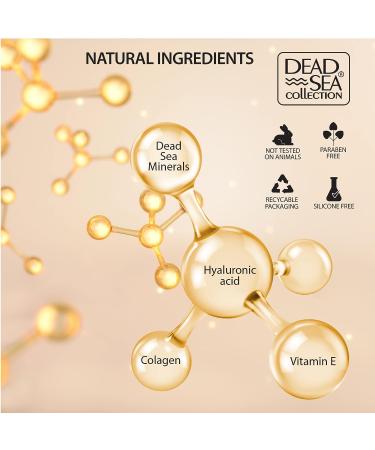 Dead Sea Collection Anti-Wrinkle Day Cream with Hyaluronic Acid & Sea Minerals - Nourishing Anti-Aging Moisturizer (1.69 fl.oz) - Buy Online on GoSupps.com