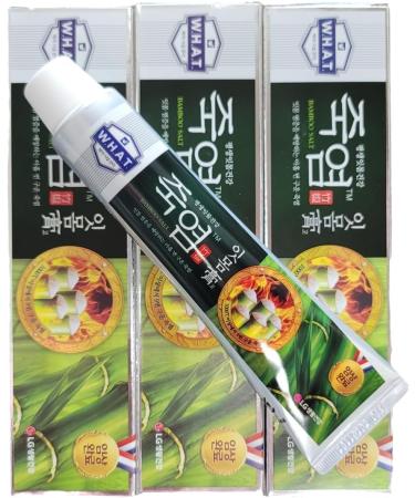 Bamboo Salt Toothpaste Itmongo - Deep Clean Teeth & Gum Care (120g x 3) | Best for Oral Health | International Shipping Available - Buy Online on GoSupps.com