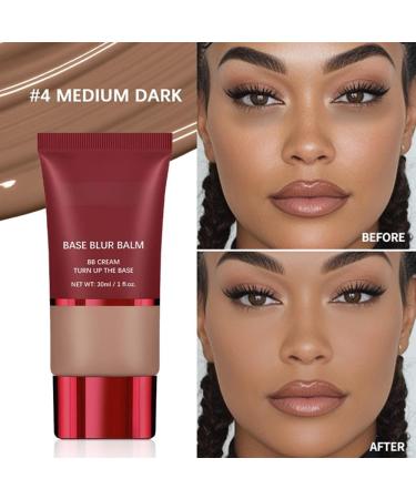  SONGVISON Blur Balm Base: Lightweight matte BB cream with buildable full coverage for instant radiance and flawless makeup hypoallergenic oil-free formula long-lasting all-day wear - Buy Online on GoSupps.com