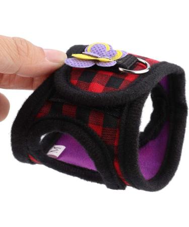 2 Pcs Chinchilla Harness and Leash Small Animals Guinea Pig Walking Harness Vest No Pull Soft Comfort Vest Harness for Hamster Squirrel Ferret and Similar Small Pets (S) - Buy Online on GoSupps.com