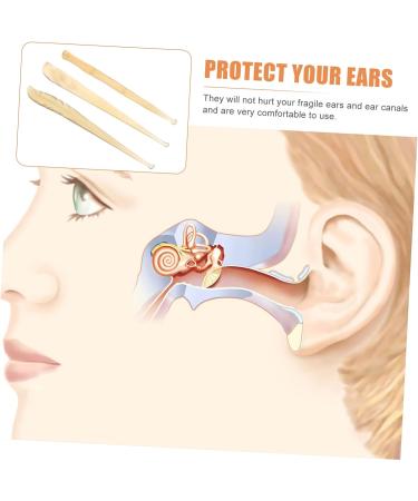 Beavorty 3pcs Ear Pick Keychain Set - Portable Ear Cleaning Tools for Earwax Removal - Household Ear Pick Tool Kit - Buy Online on GoSupps.com