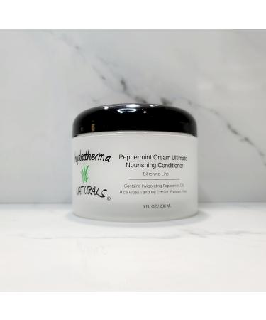 Hydratherma Naturals Peppermint Cream Ultimate Nourishing Conditioner 8 oz - Intense Moisture & Shine for All Hair Types - Buy Internationally - Buy Online on GoSupps.com