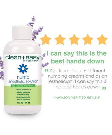 Clean + Easy Numb 4 oz - Anesthetic Numbing Solution - Buy Online on GoSupps.com