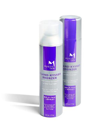 Mystic Tan Island-Kyssed Sunless Self Tanner Airbrush Spray with Bronzer - 6oz - Buy Online on GoSupps.com