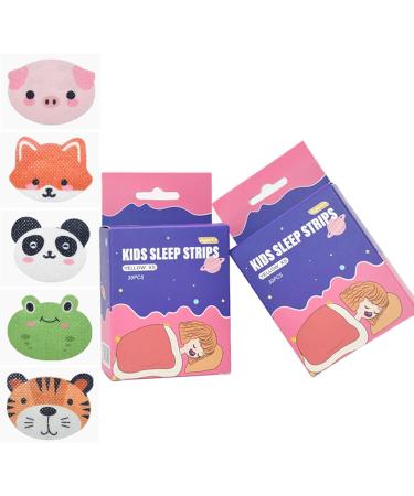 30pcs Anti-Snoring Mouth Tape Strips - Non-woven Fabric, Sleep Aid for Adults & Children - One Color - Buy Online on GoSupps.com