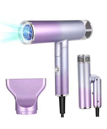 Mikinona Foldable Hair Dryer Folding Hair Dryer Travel Hairdryer Travel Hair Dryer Travel Blow Dryer Abs
