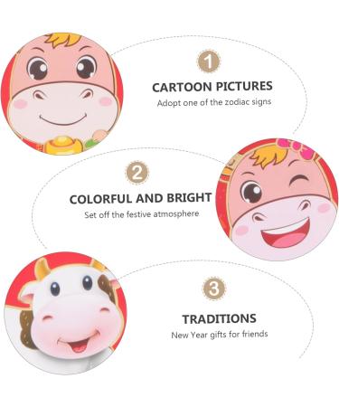 COHEALI 60pcs 2021 New Year Red Envelope Rat Year Hong Bao 2021 New Year Spring Festival Gift Bag Chinese New Year Money Hongbao Wedding Lunar New Year Envelopes Lucky Gift Card Child - Buy Online on GoSupps.com