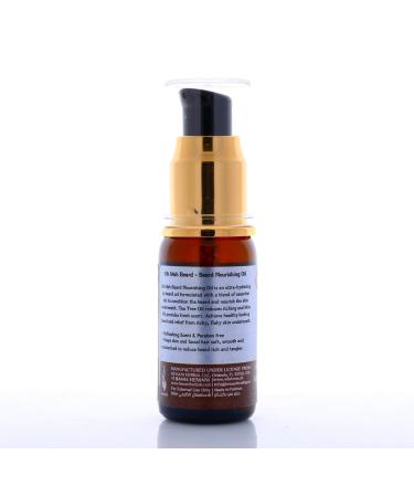Hemani Beard Oil 30ml - Amber Fragrance | Nourishing Essential Oil Blend with Tea Tree | Softens & Conditions Beard | Relief for Itchy Flaky Skin - Shop Internationally - Buy Online on GoSupps.com