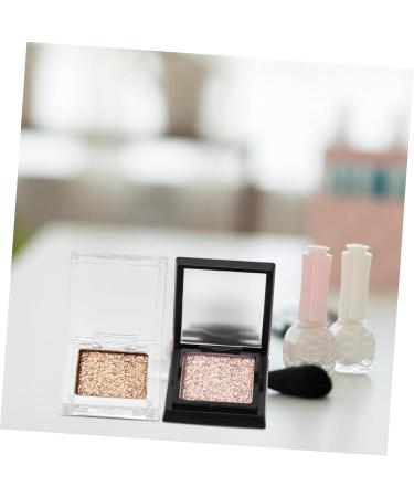 DOITOOL Makeup Pallette 4pcs Box Eye Shadow Box Eyeshadow Cosmetic Cases for Traveling Empty Lipstick Case Organizer Mini - Buy Online on GoSupps.com