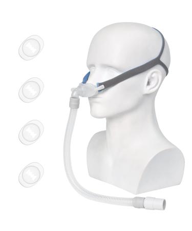 Replacement Supplies for Resmed AirFit P10 Mask, Hose Assembly, Frame, Headgear and Clips for AirFit P10 Nasal Mask,Package Included Hose, Frame, Headgear, Clip, Elbow and Swivel