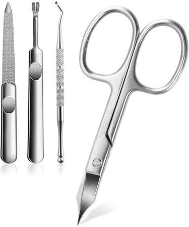 FEIlei Manicure Scissors Stainless Steel Nail Scissors Nail Clipper Trimmer Nail Tools - Buy Online on GoSupps.com