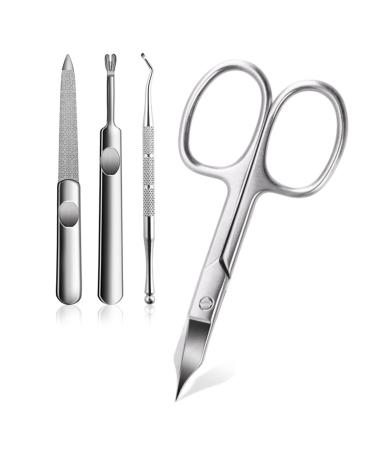 FEIlei Manicure Scissors Stainless Steel Nail Scissors Nail Clipper Trimmer Nail Tools
