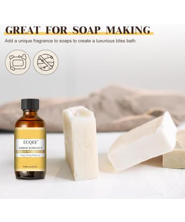 EUQEE Amber Romance Fragrance Oils 2.02 Fl oz/ 60ml Essential Oils for Diffuser Candle Making DIY Soap with Glass Dropper Amber Romance 2.02 Fl Oz (Pack of 1) - Buy Online on GoSupps.com