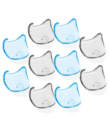 CIMAXIC 10 ST razor holder Razor hooks with suction cup wall holder for razor razor hangers for the wall bathroom shower hook shaving hooks shaving racks manual organizer plastic