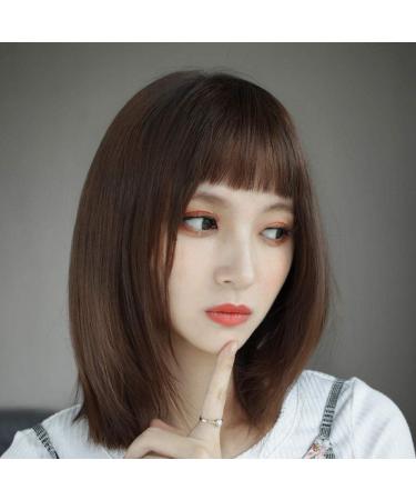BGHJUE Women's Real Hair Eyebrows Bangs Wigs - Natural Short Bangs for a Flawless Look - Buy Online on GoSupps.com