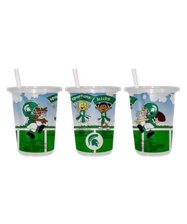 Baby Fanatic NCAA Michigan State Spartans Unisex MST143Sip n' Go Cup Sippy Cup - Michigan State University  See Description  See Description