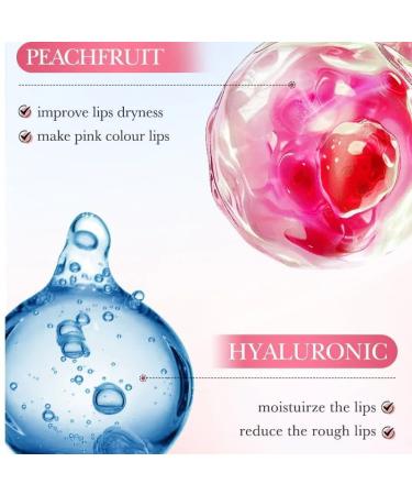 Natural Lip Lightening Balm with Hyaluronic Acid | Exfoliates Dead Skin Fades Discoloration Moisturizing for Smokers Men & Women - Buy Online on GoSupps.com