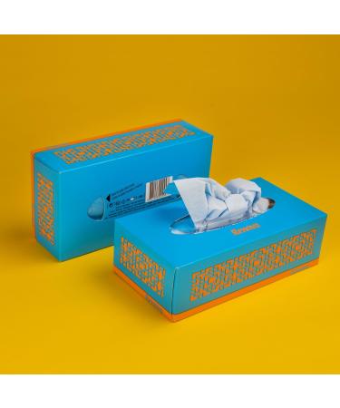 Renova Blue Facial Tissues - 80 Count | Soft & Absorbent for Sensitive Skin | International Shipping Available - Buy Online on GoSupps.com