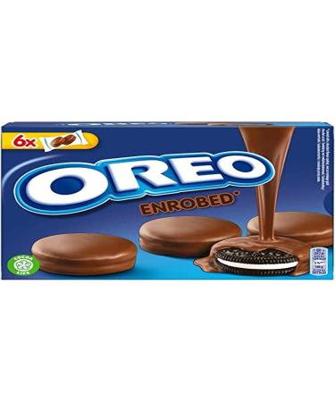 Oreo Oreo Milk Chocolate Coated Cookies with Vanilla Filling - 6 packs of 6 246g