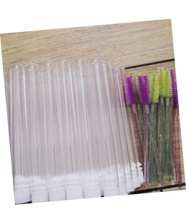 Beavorty False Lashes 20 Pcs Hollow with Drill Clear Mascara Eyelash Wands Clear Lash Mascara Lash Brush Mini 11x1.2cmx2pcs Random Colorx2pcs - Buy Online on GoSupps.com