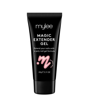 Mylee of Mylee Magic Extender Gel 60g- long-lasting natural look nail extension gel for beginners & salon professionals thickening and advanced gel for acrylic nails nail art (Perfect pink) - Buy Online on GoSupps.com