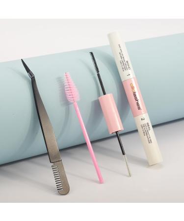Lash Cluster Glue & Tweezer Kit - Fast Drying Waterproof Eyelash Extensions | DIY Lash Bond & Seal 3.5ml - Buy Online on GoSupps.com