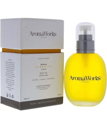 Buy Serenity Body Oil by Aromaworks - Unisex 3.4 oz | International Shipping Available - Buy Online on GoSupps.com