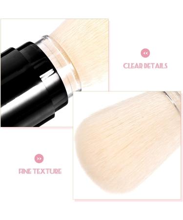Beaupretty Make up Brush Makeup Brush Buttons Foundation Brush Small Powder Brush Blush for Makeup Face Powder Brush Loose Powder Brush Miss Hand Use Telescopic Brush Artificial Fiber - Buy Online on GoSupps.com