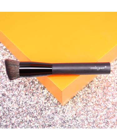 Buy Vela.Yue Brush Liquid Foundation Angled Face Brush Medium - Perfect for Flawless Application | International Shipping Available - Buy Online on GoSupps.com
