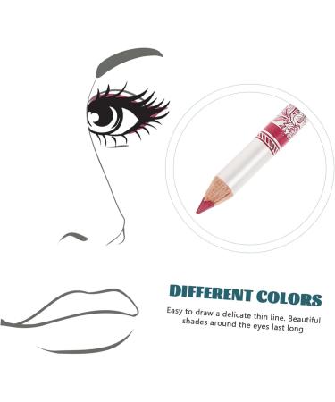  HAKIDZEL Waterproof Cosmetic Pencil Colors For Eyes Lip And Eyebrow Dazzling Pencil Makeup Set - Buy Online on GoSupps.com