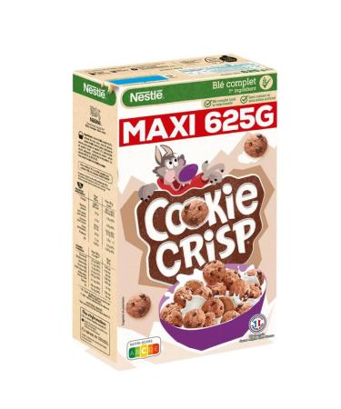 COOKIE CRISP - Cereals 625G - Pack of 3