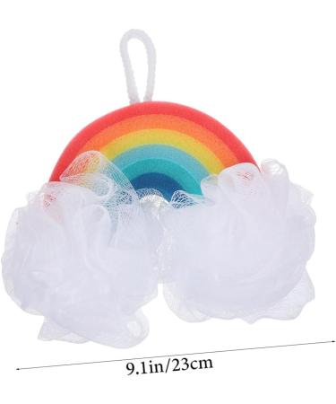 Beaupretty Exfoliating Sponge Baby Rainbow Bath Kids Body s loofah Dish Shower loofah Bath Bath loofahs Kids Body Scrubber Tool Newborn face pu Kids Facial Scrubber - Buy Online on GoSupps.com