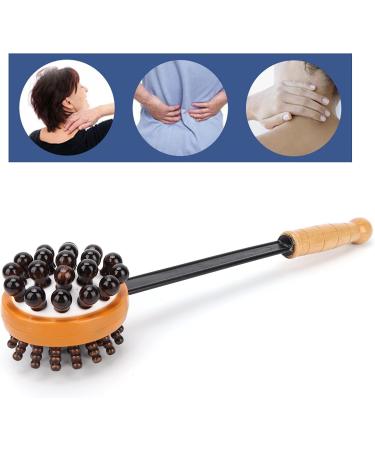 ZLXHDL Professional Wood Massage Tab - Double-Sided Flexible Relieves Sore Muscles & Neck Pain - Buy Online on GoSupps.com
